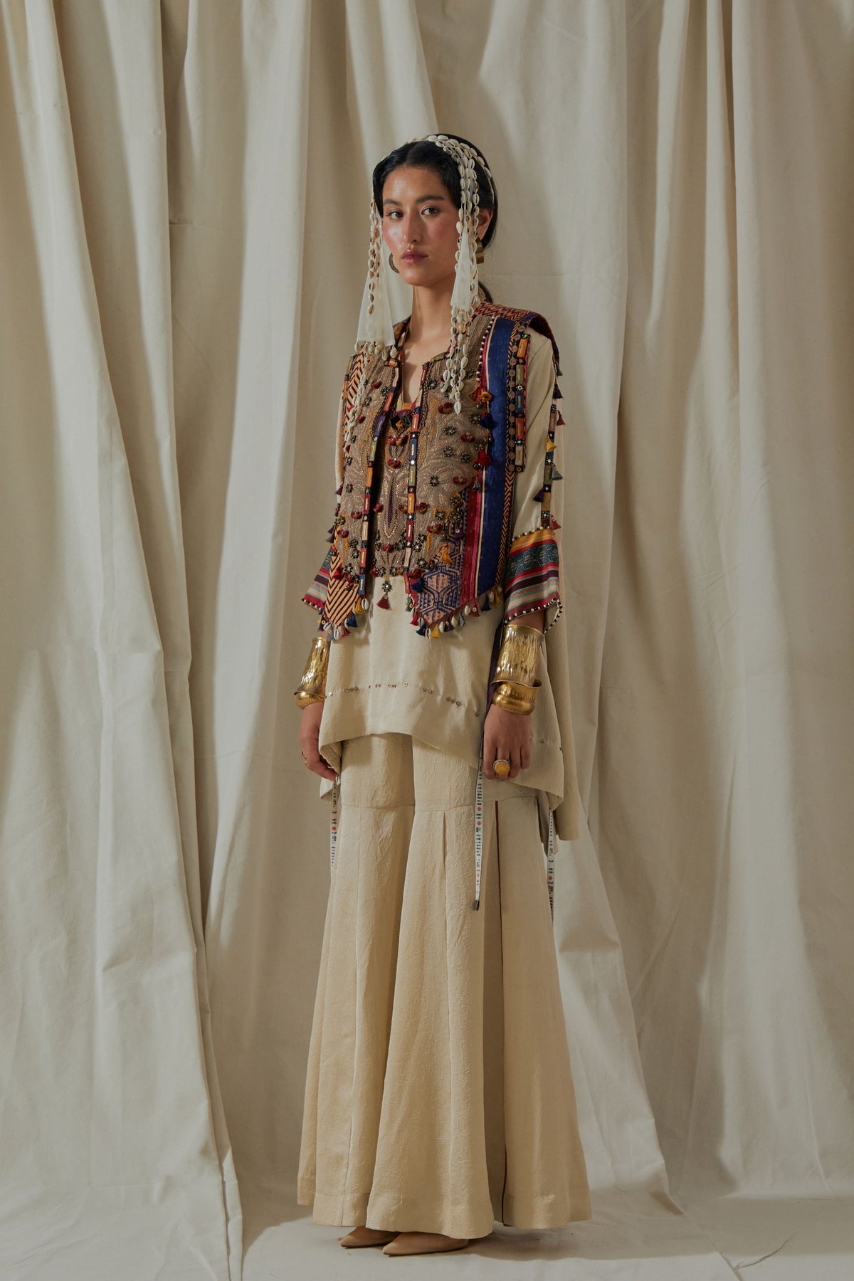 Zuri Gilet With Sharara