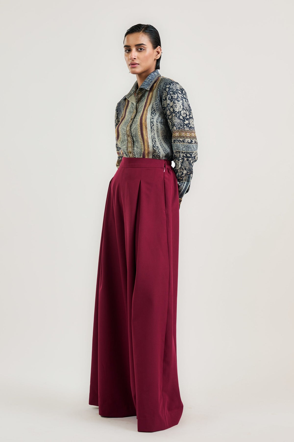 The Jamawar Collage Shirt