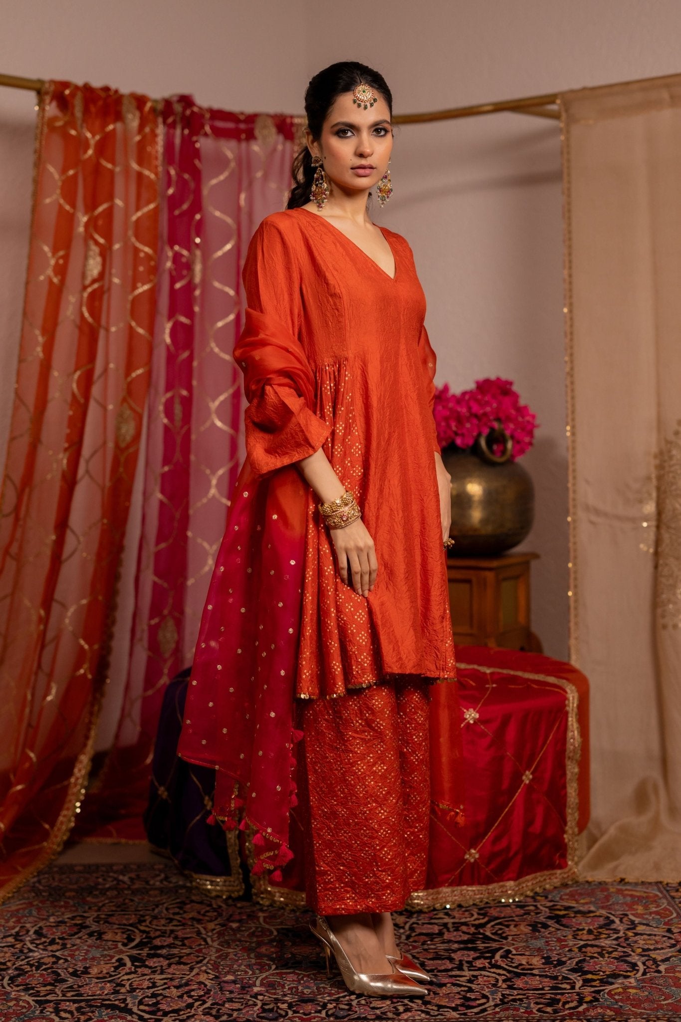 Organza Dupatta - Pooja & Keyur - Elahe