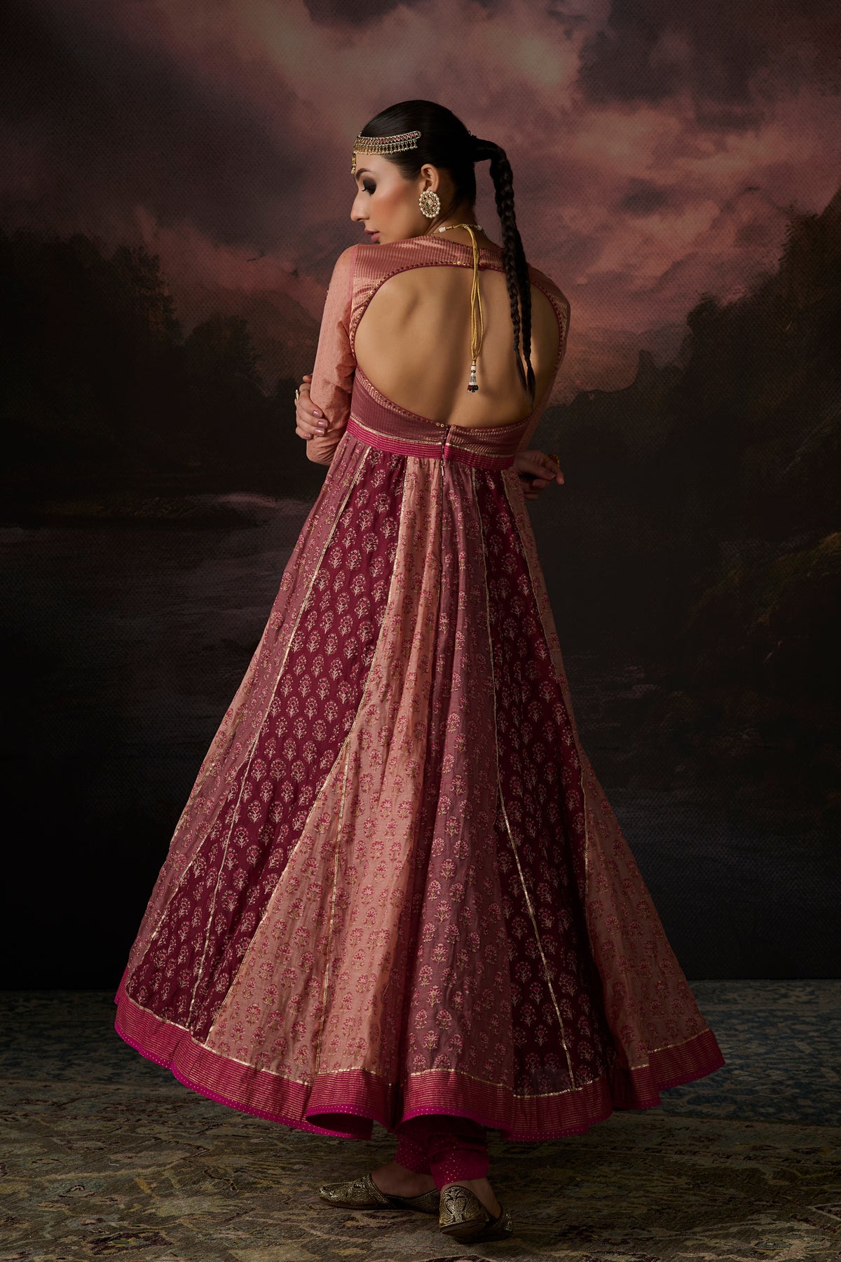 Saima Anarkali Set