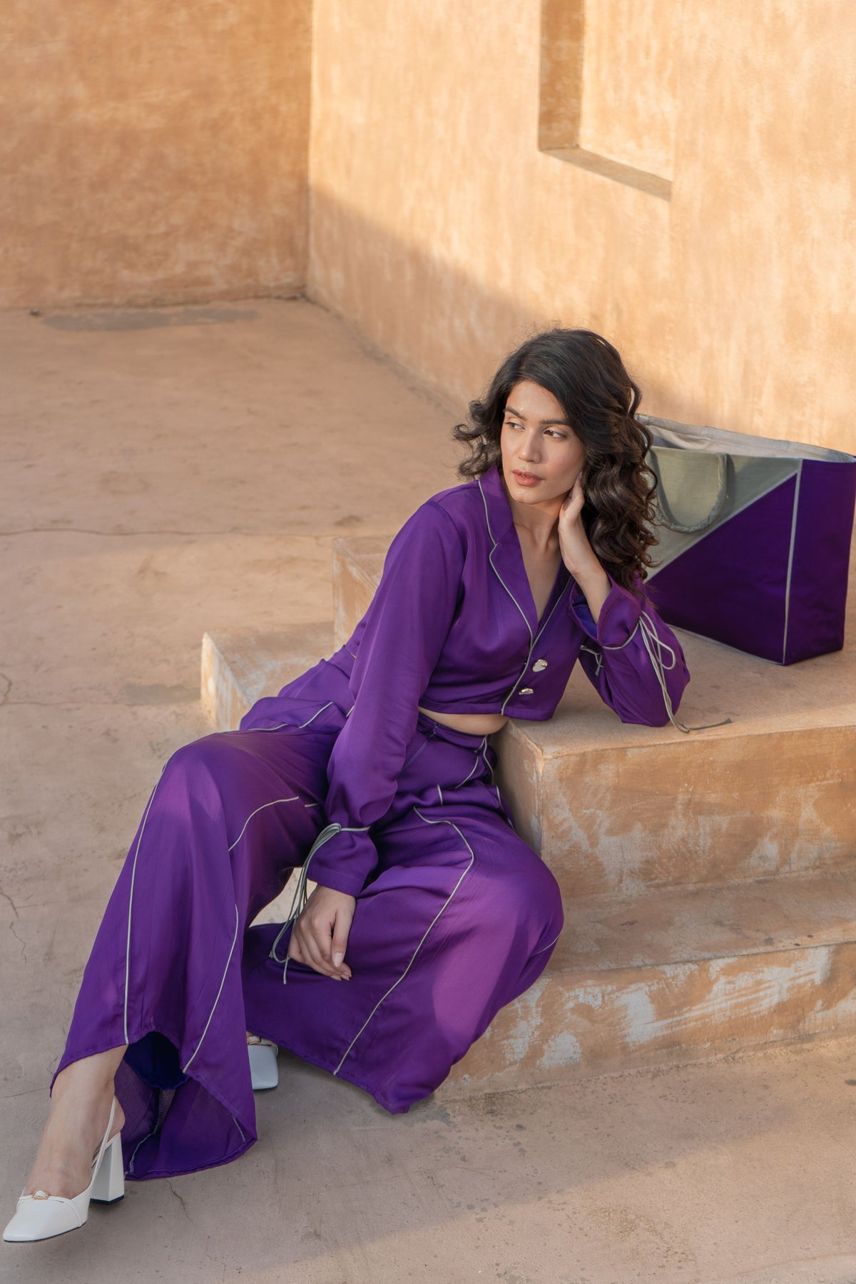 Purple Co-ord Set