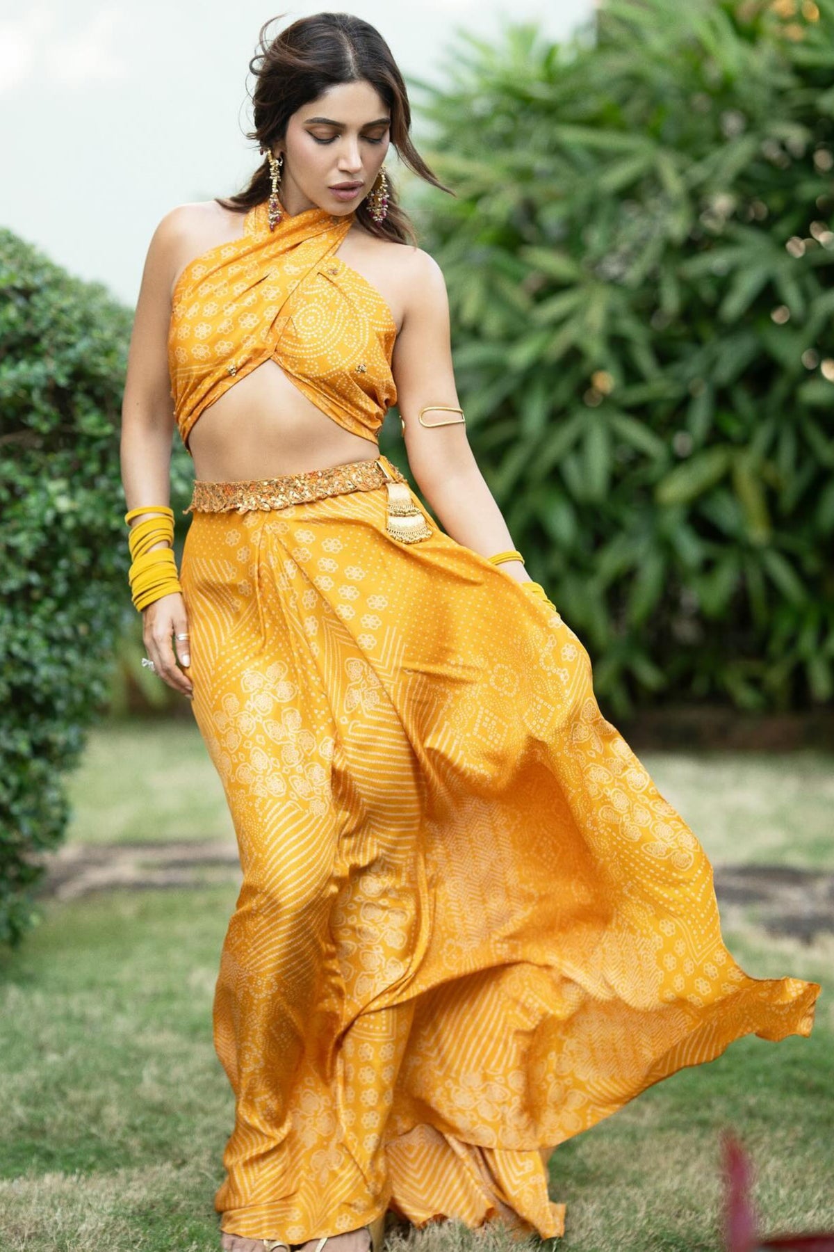 Bhumi Pednekar in Punit Balana