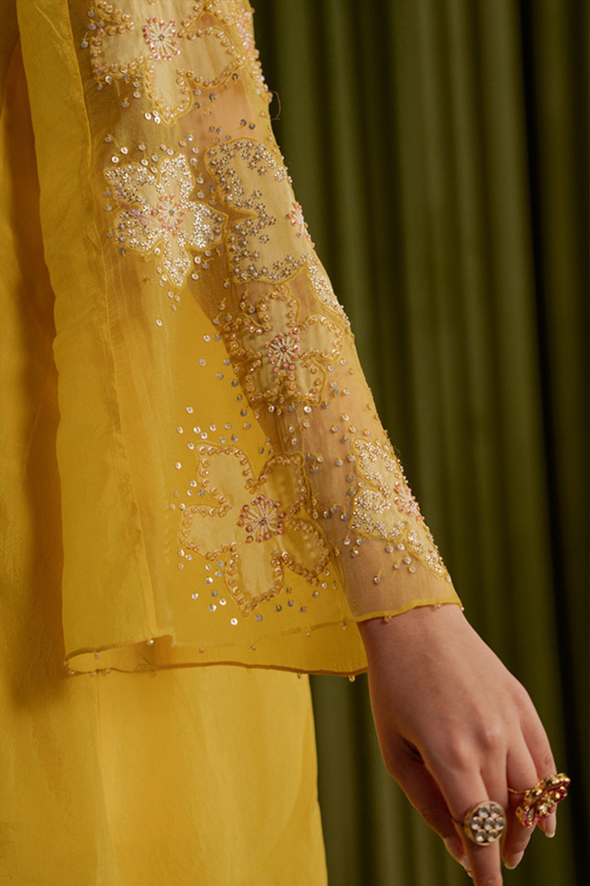 Mango Kurta Floral Set