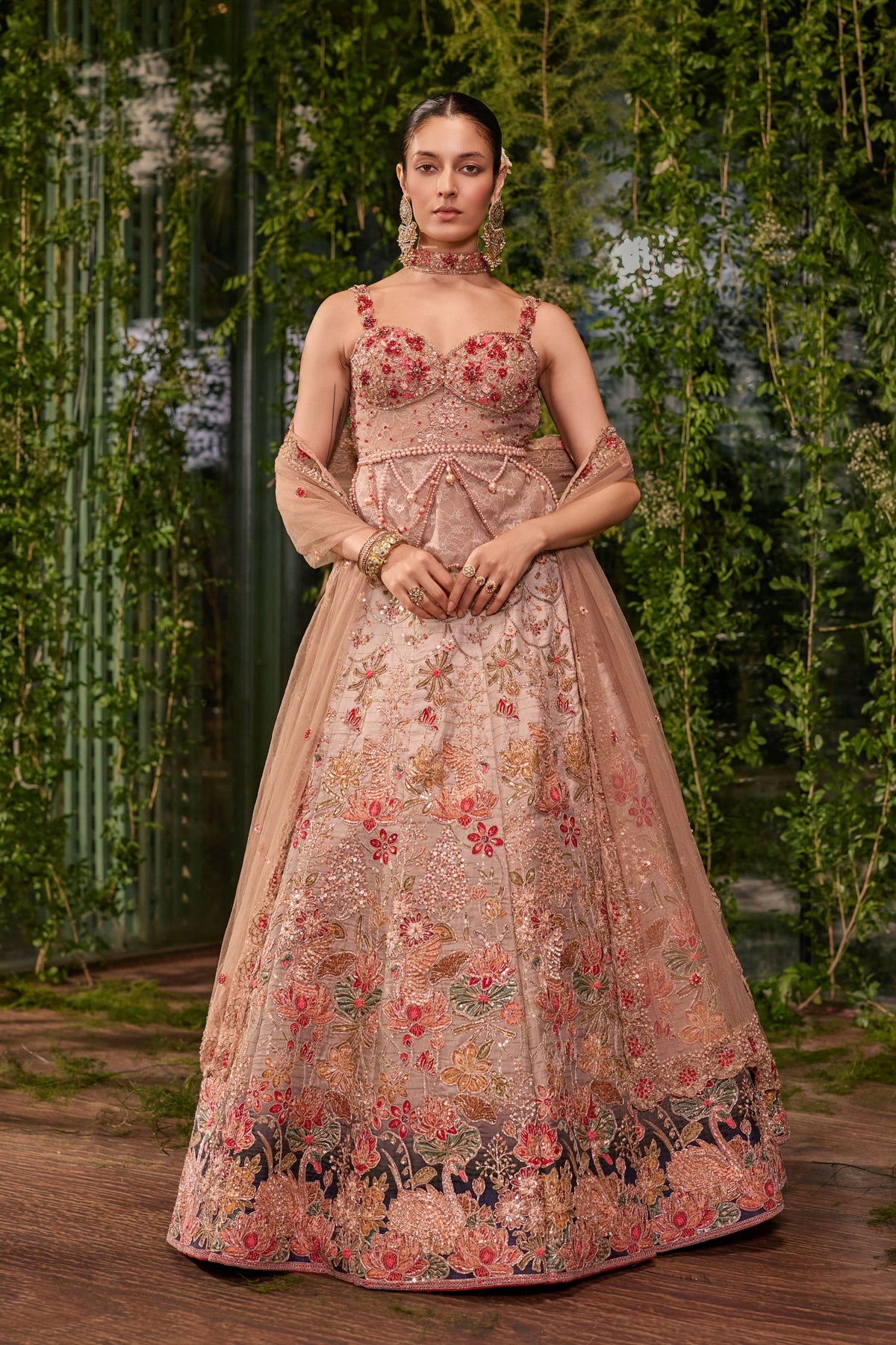 Pankhuri Floral Lehenga Set