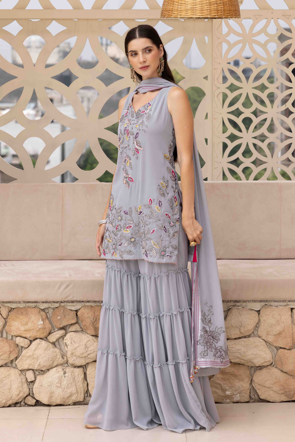 Jiya Sharara Set