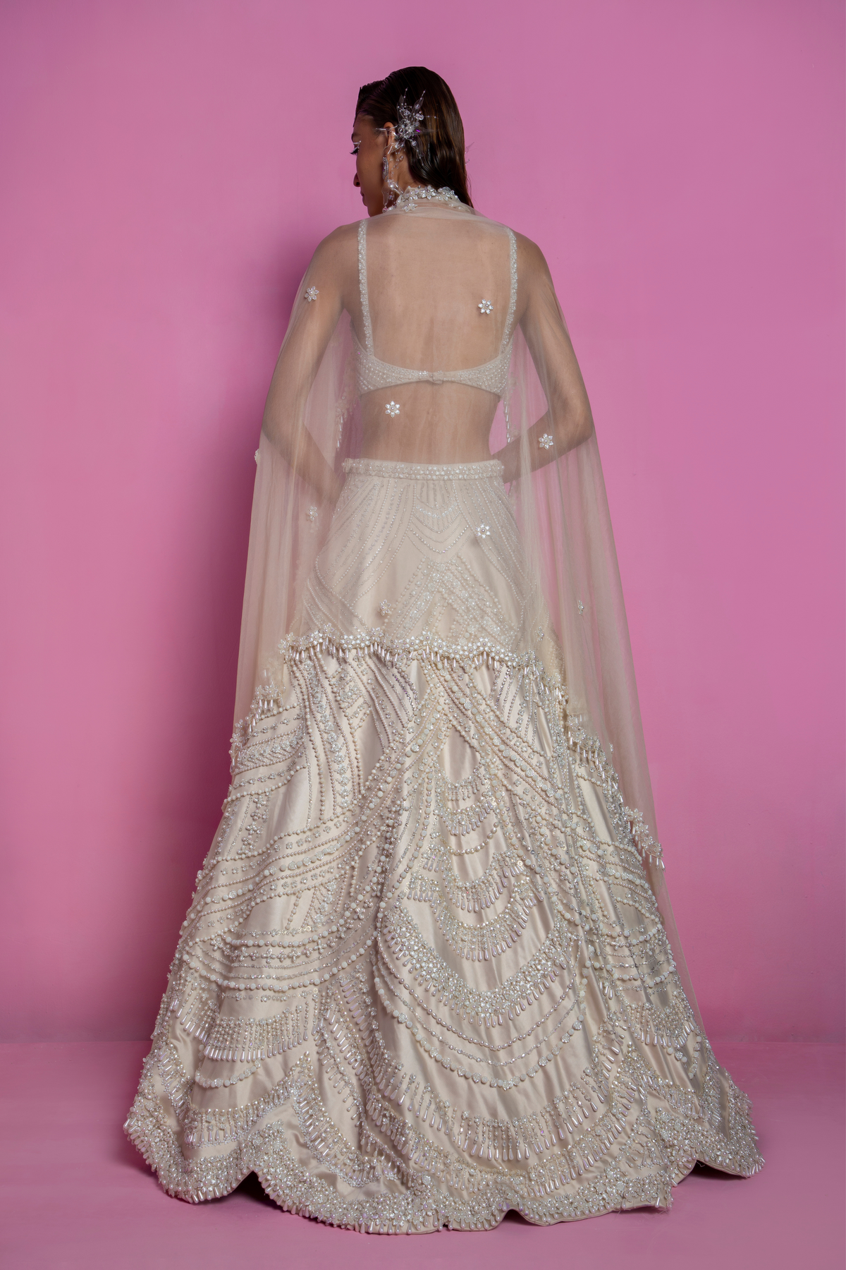 Queen of Pearls Lehenga