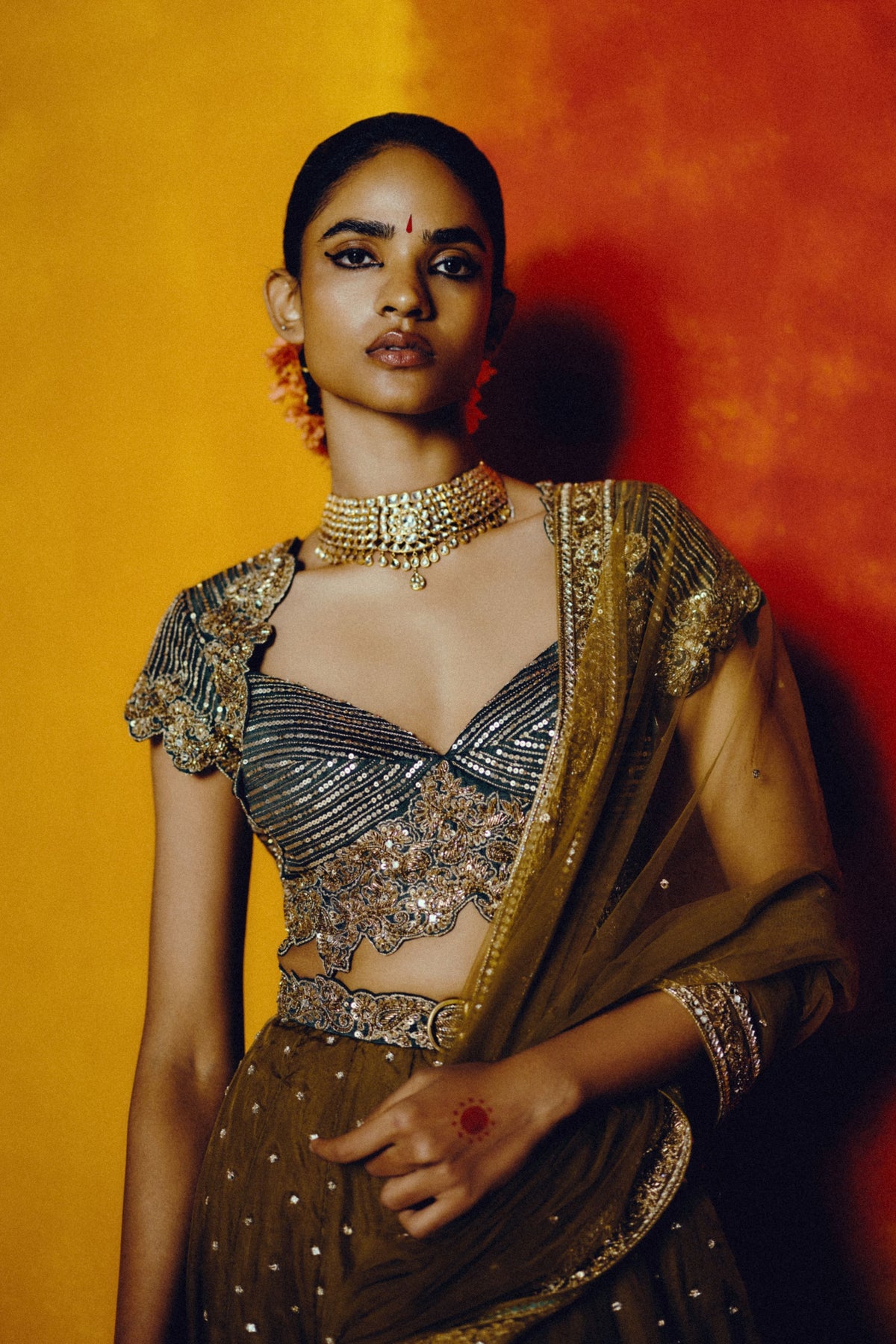 Mridani Lehenga Set