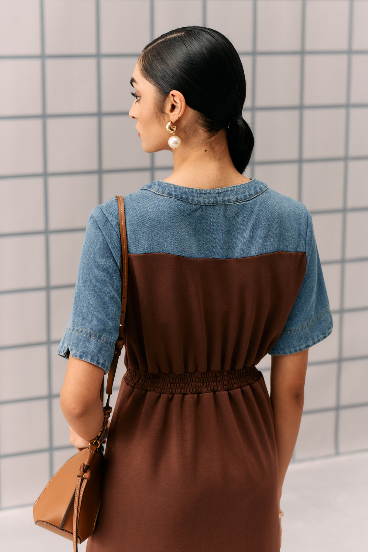 Brown Nimala Dress