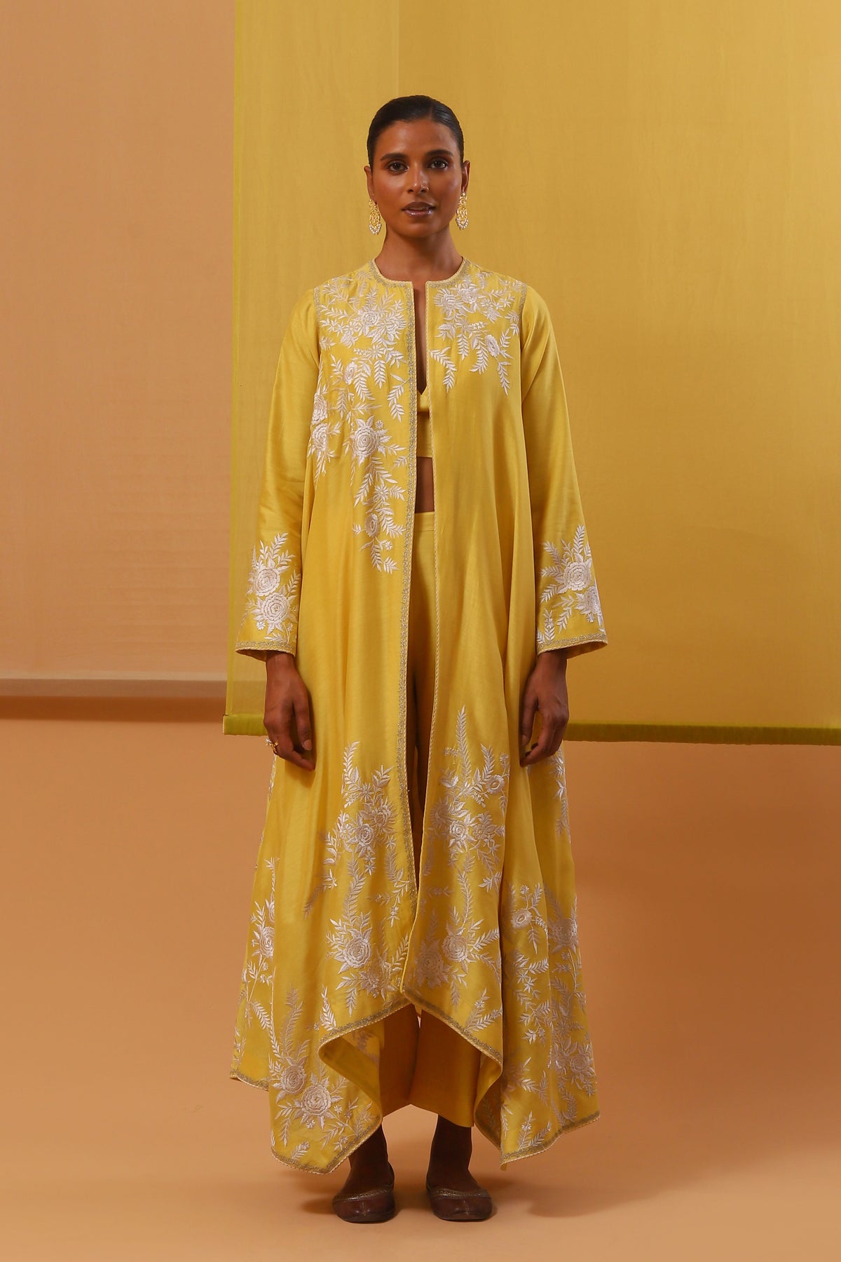 Yellow Nyza Jacket Set
