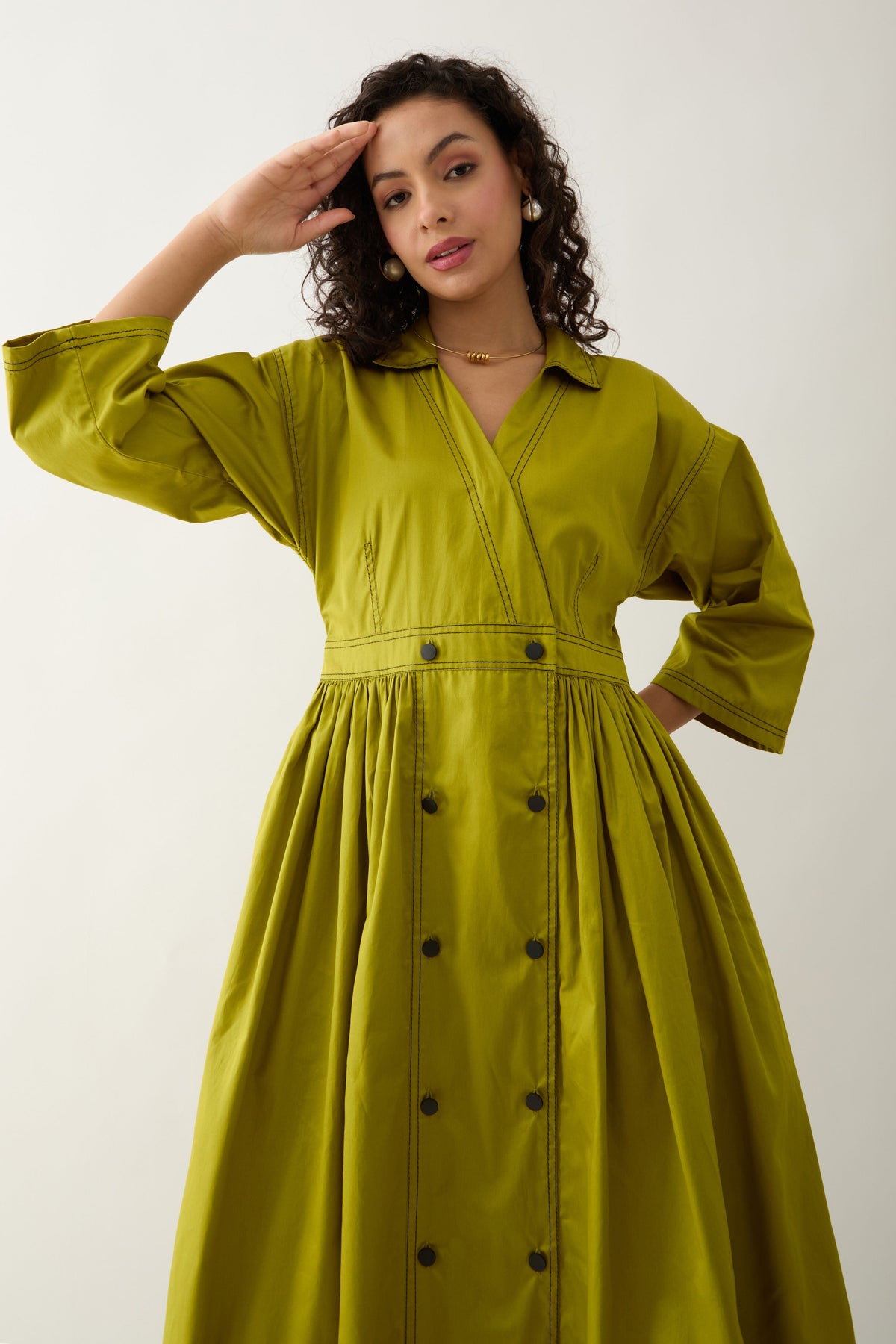 Ricardo Leaf Dress