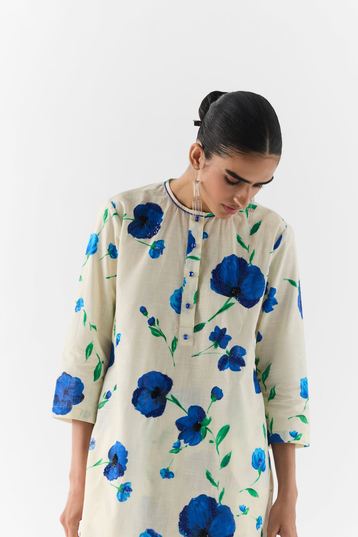 Moss Rose Tunic Set