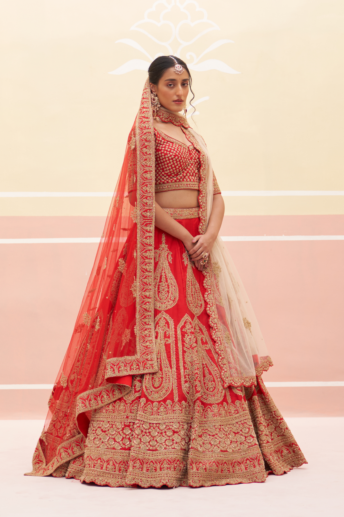 Red Lehenga Set