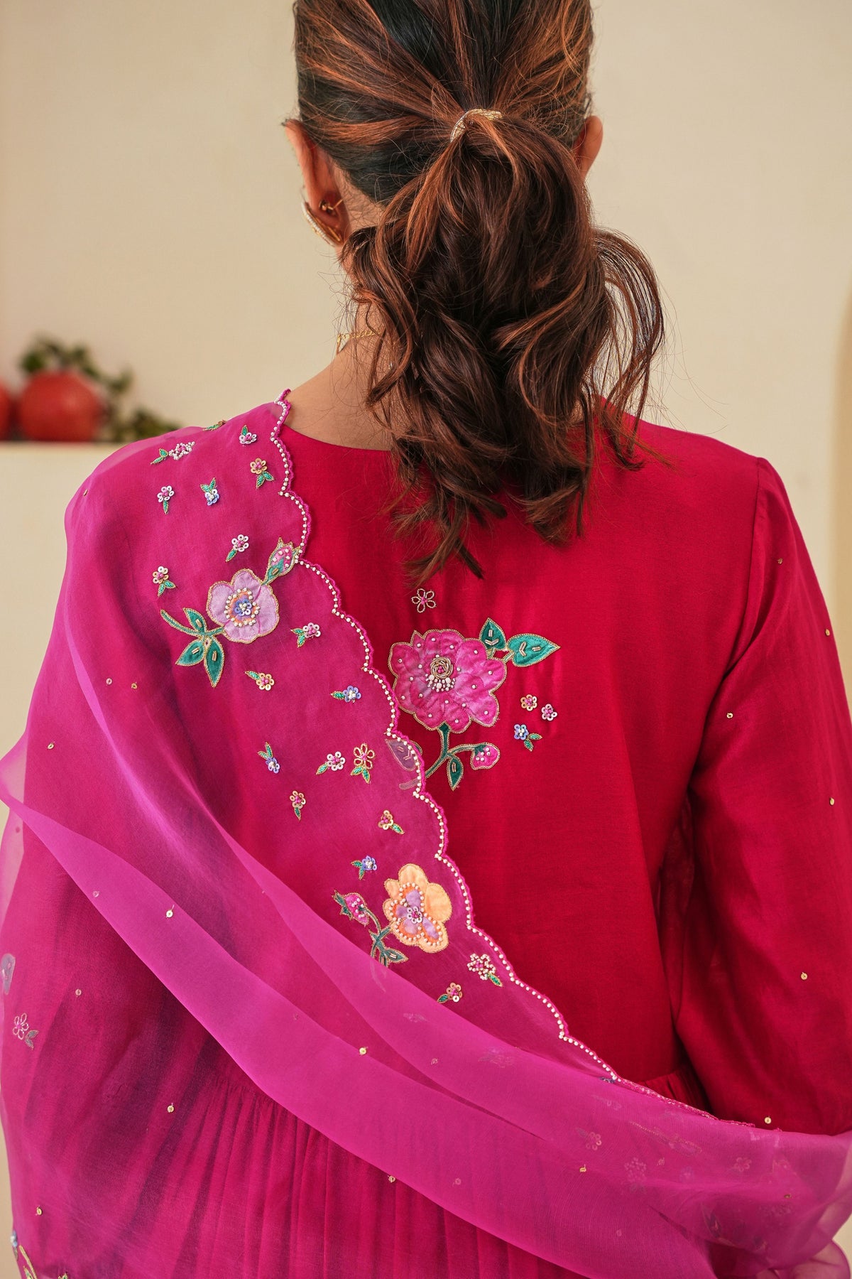 Zia Gathered Short Kurta Set