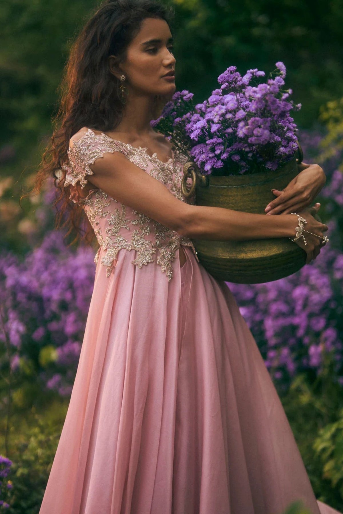 Ruby Gown Set