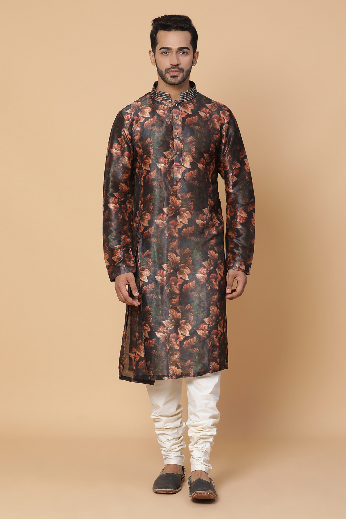 Autumn leaf kurta