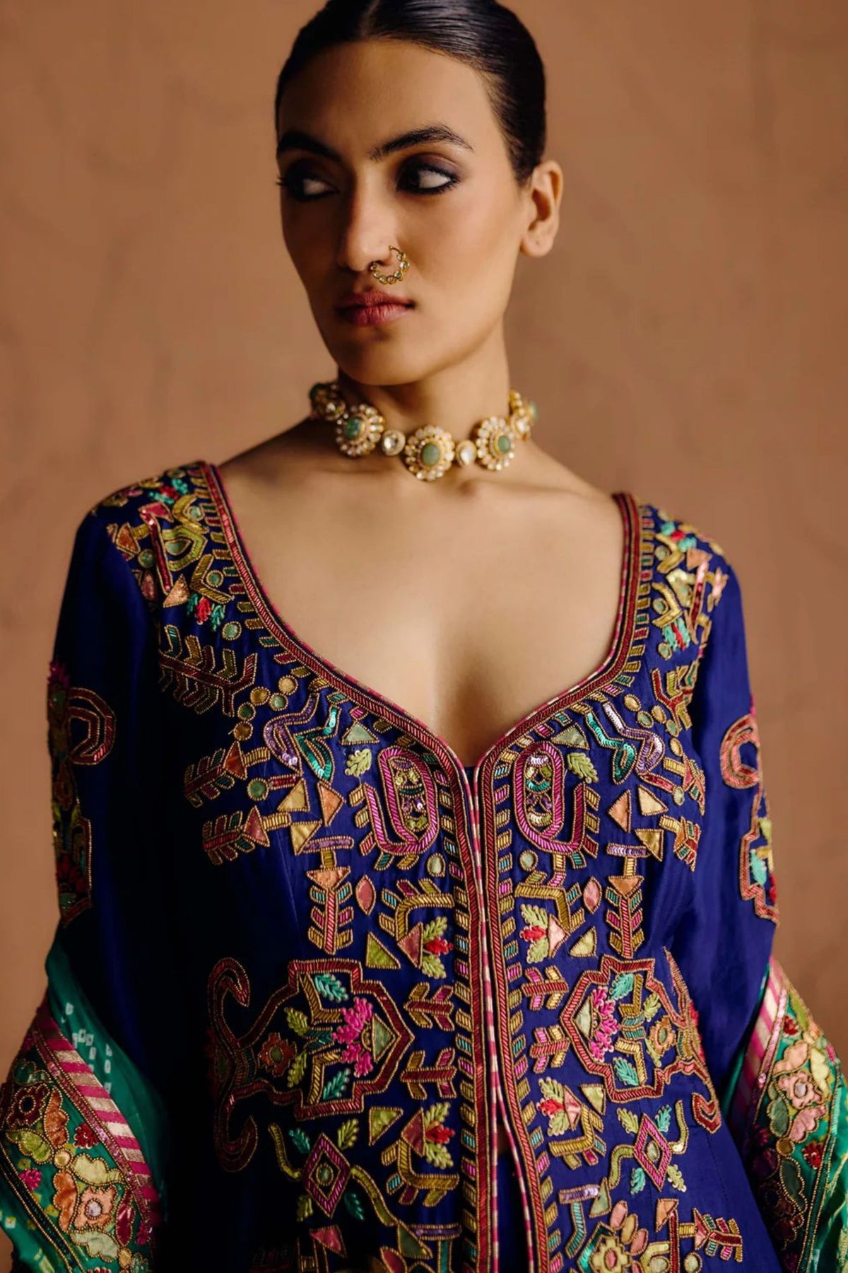 Suramya Kalidar Anarkali Set
