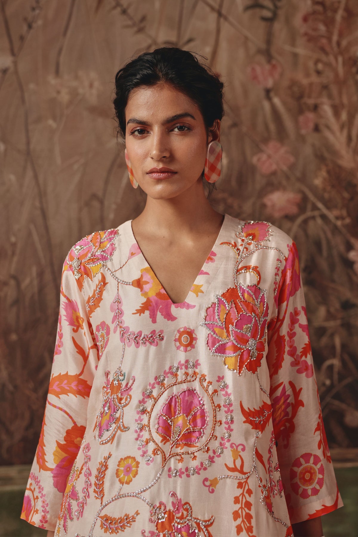 Wandering Petal Sharara Set