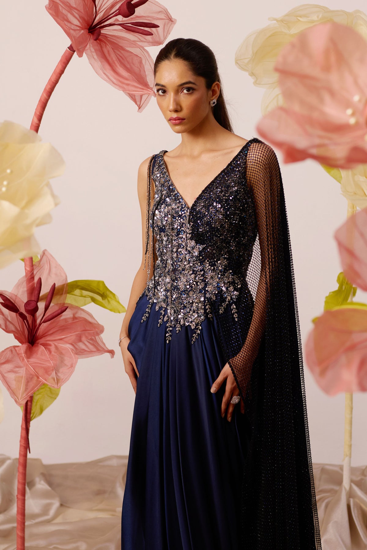 Clematis Gown