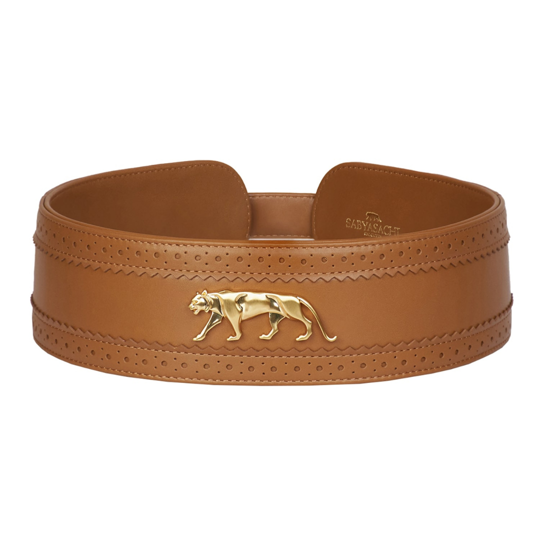 The Bengal Tiger Belt Edition 1.2 in Mustard Tan
