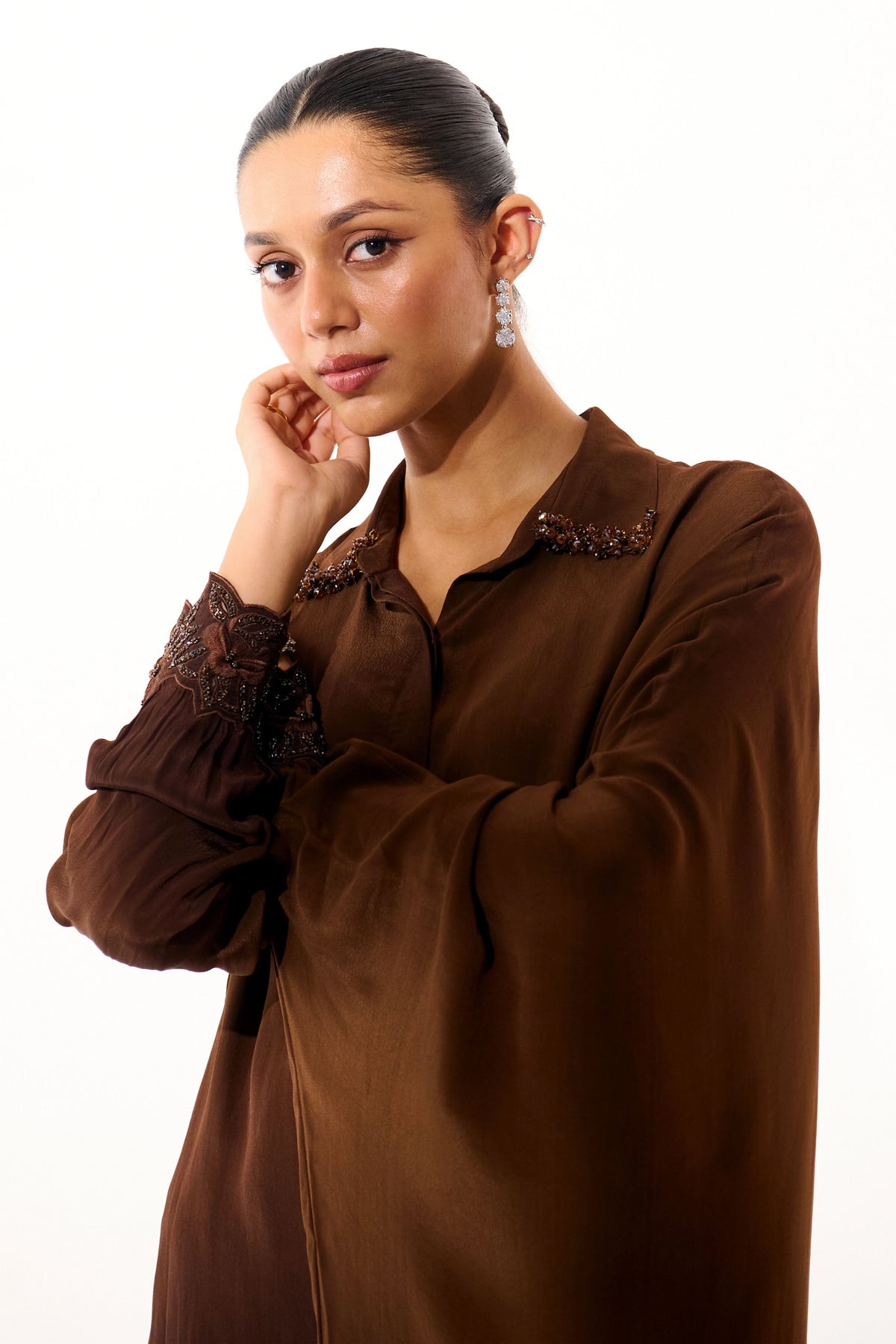 Brown Sapphire Co-ord Set