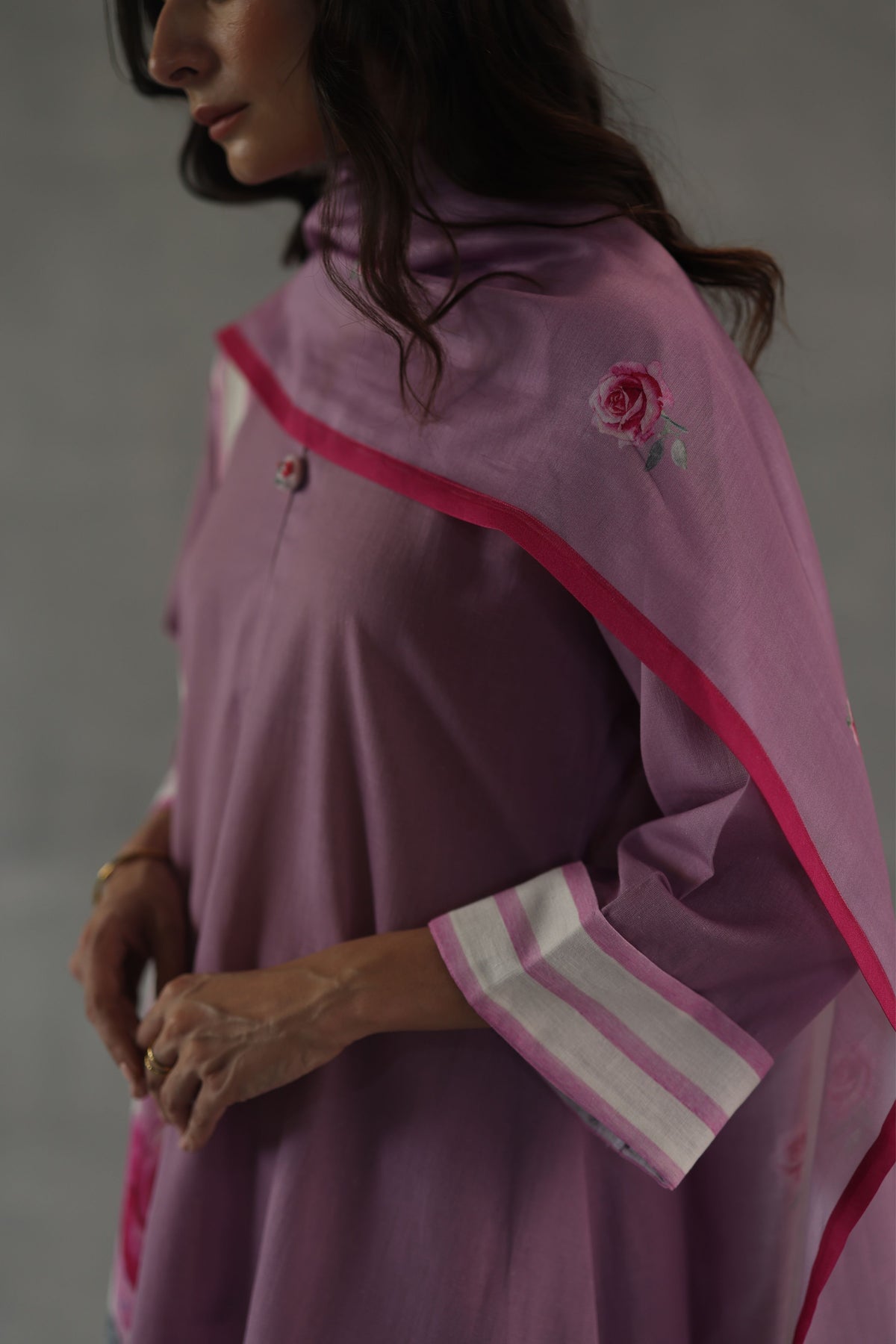 Pink Mirage Kurta Set