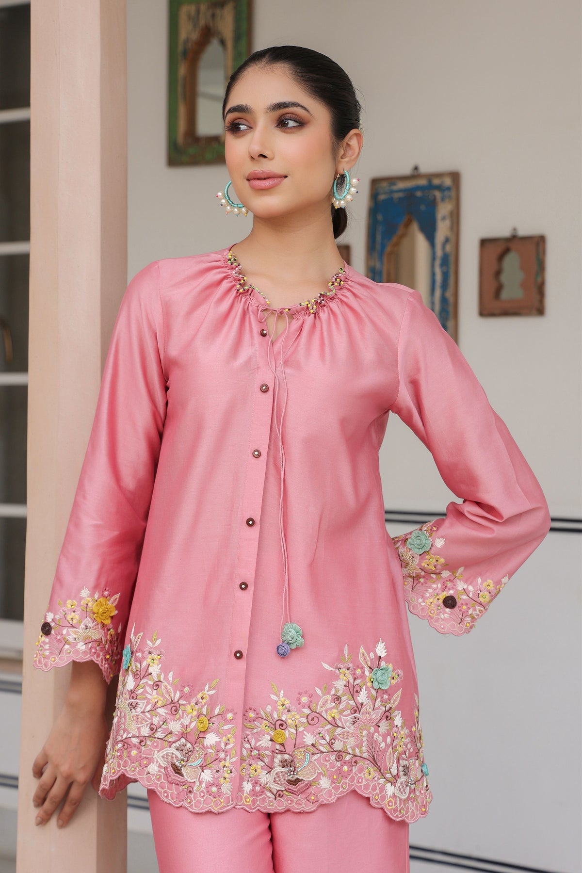 Gulzar Scallop Co-ord Set