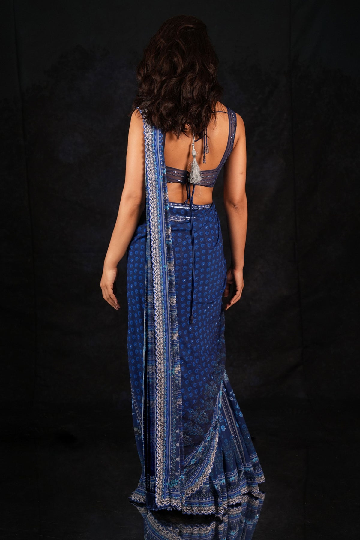 Neel Mahal Saree Set