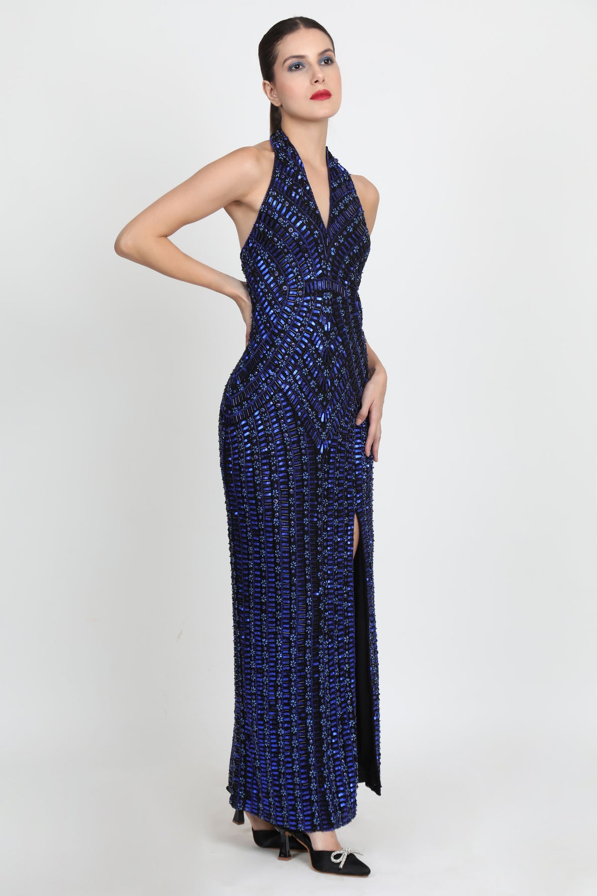 Bugle Bead Gown
