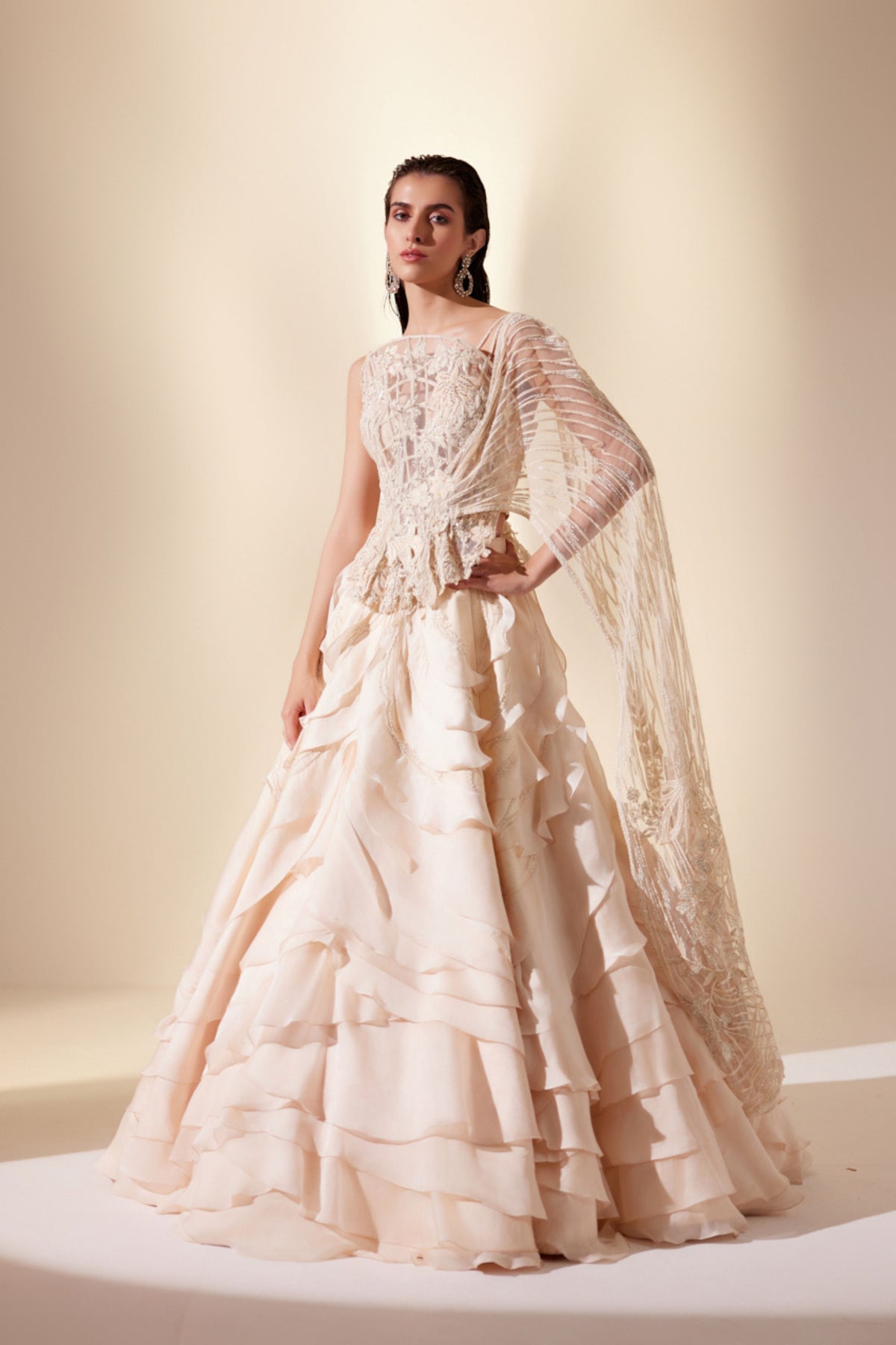 Lunar Gleam Lehenga Set