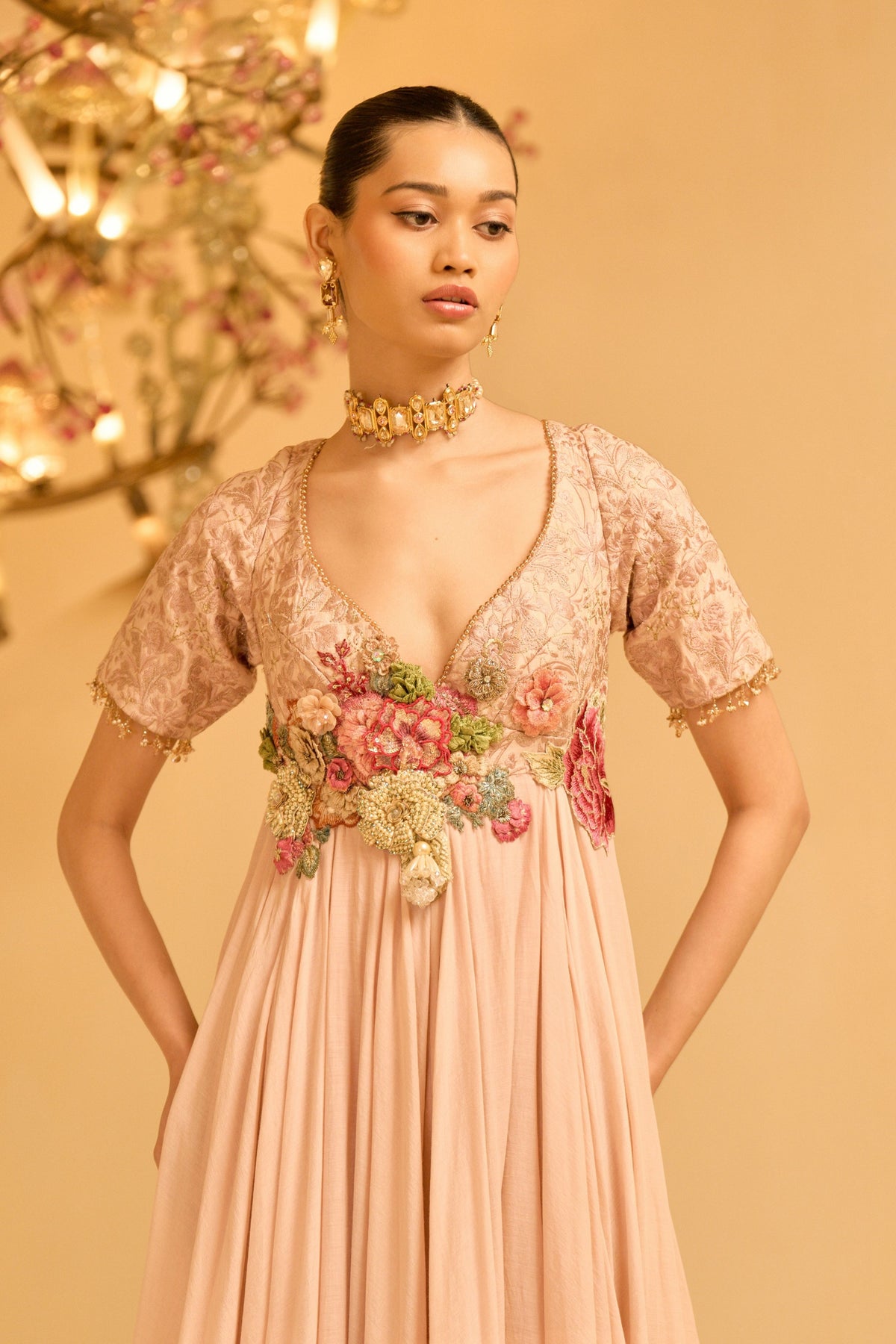 Ethereal Anarkali Set