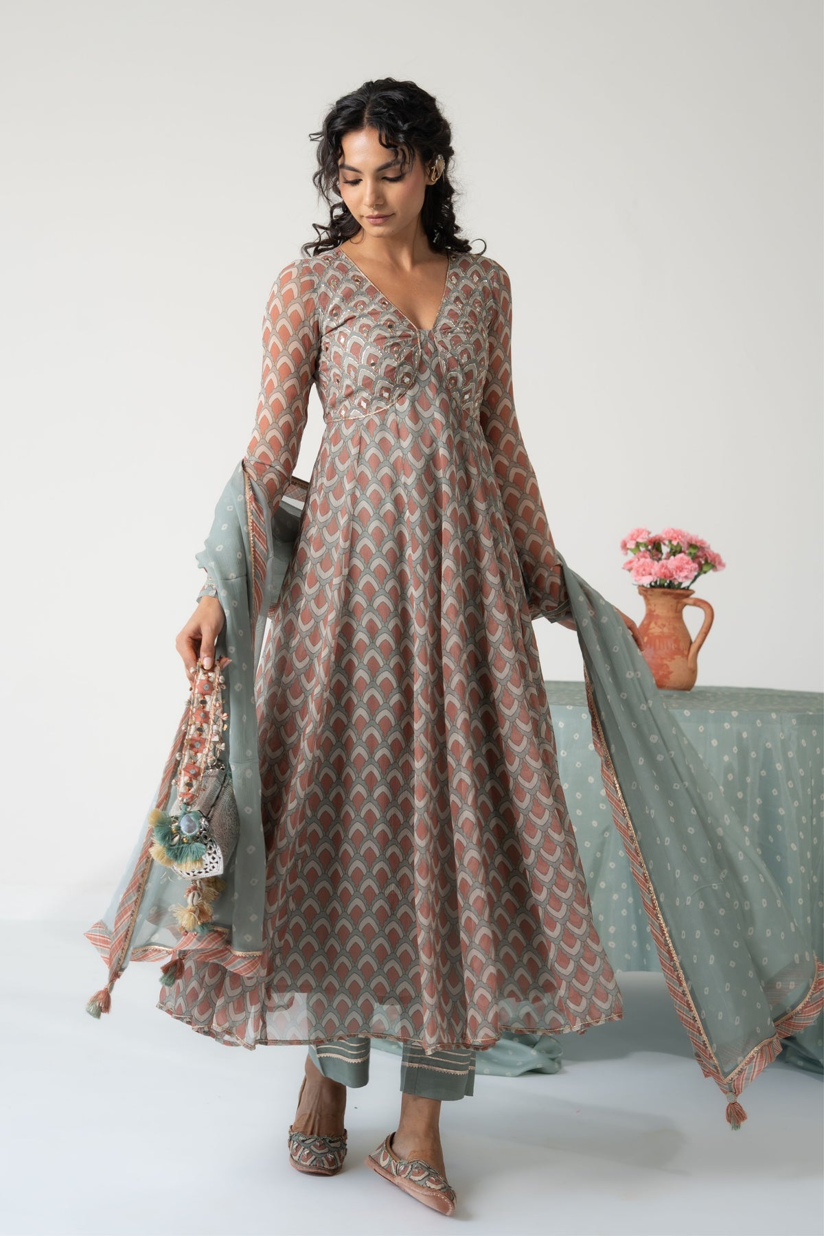 Noorani Anarkali Set