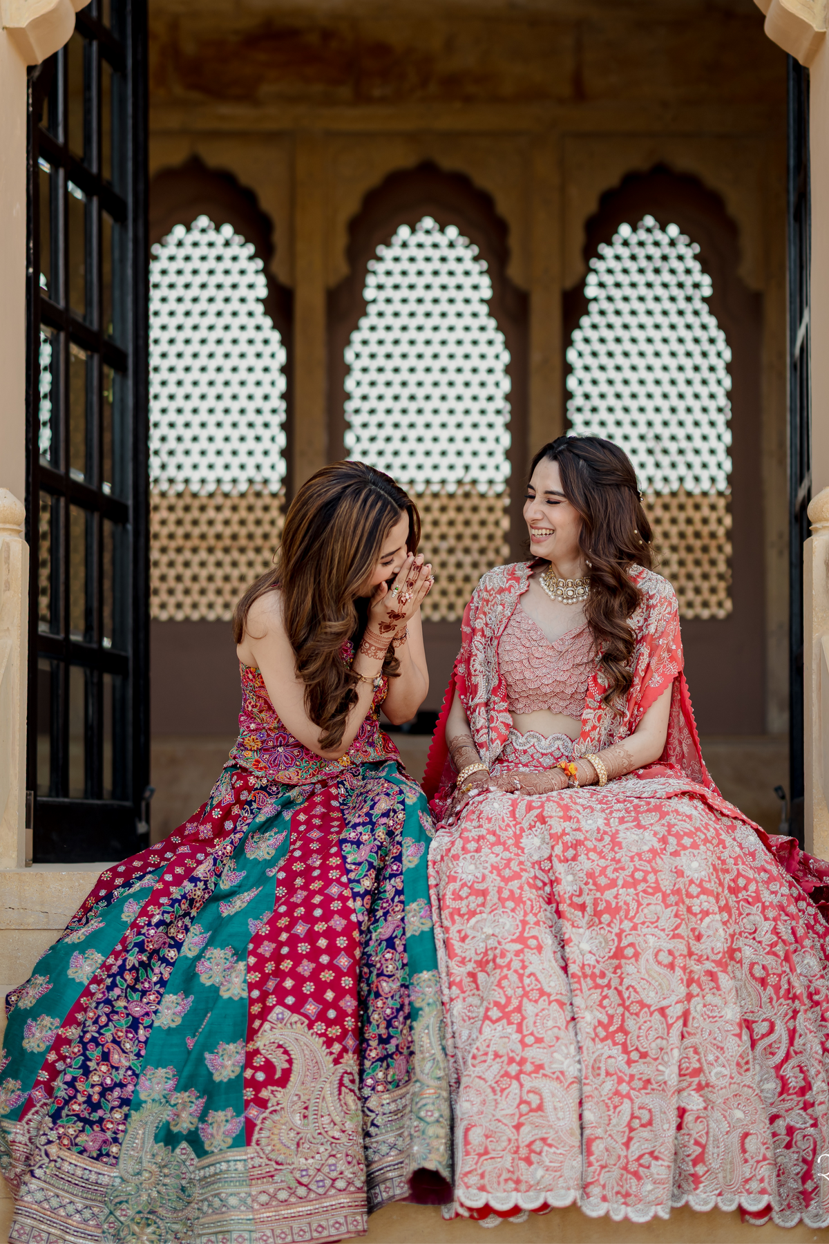 Isha multani in Taaran Lehenga Set