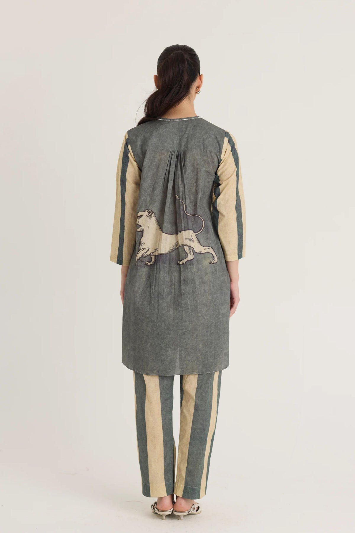 Paws Short Kurta Set