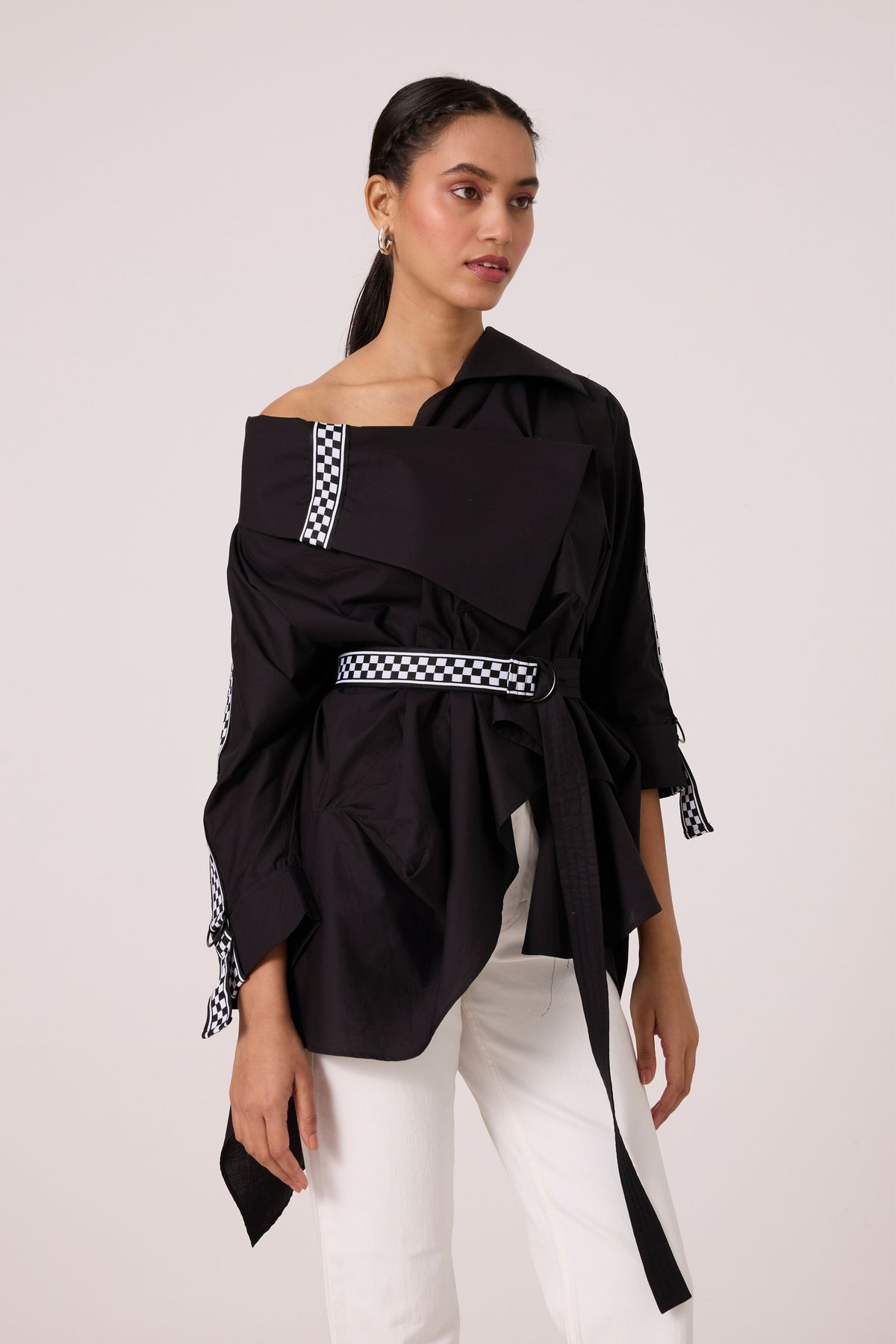 Ayaka Black Shirt