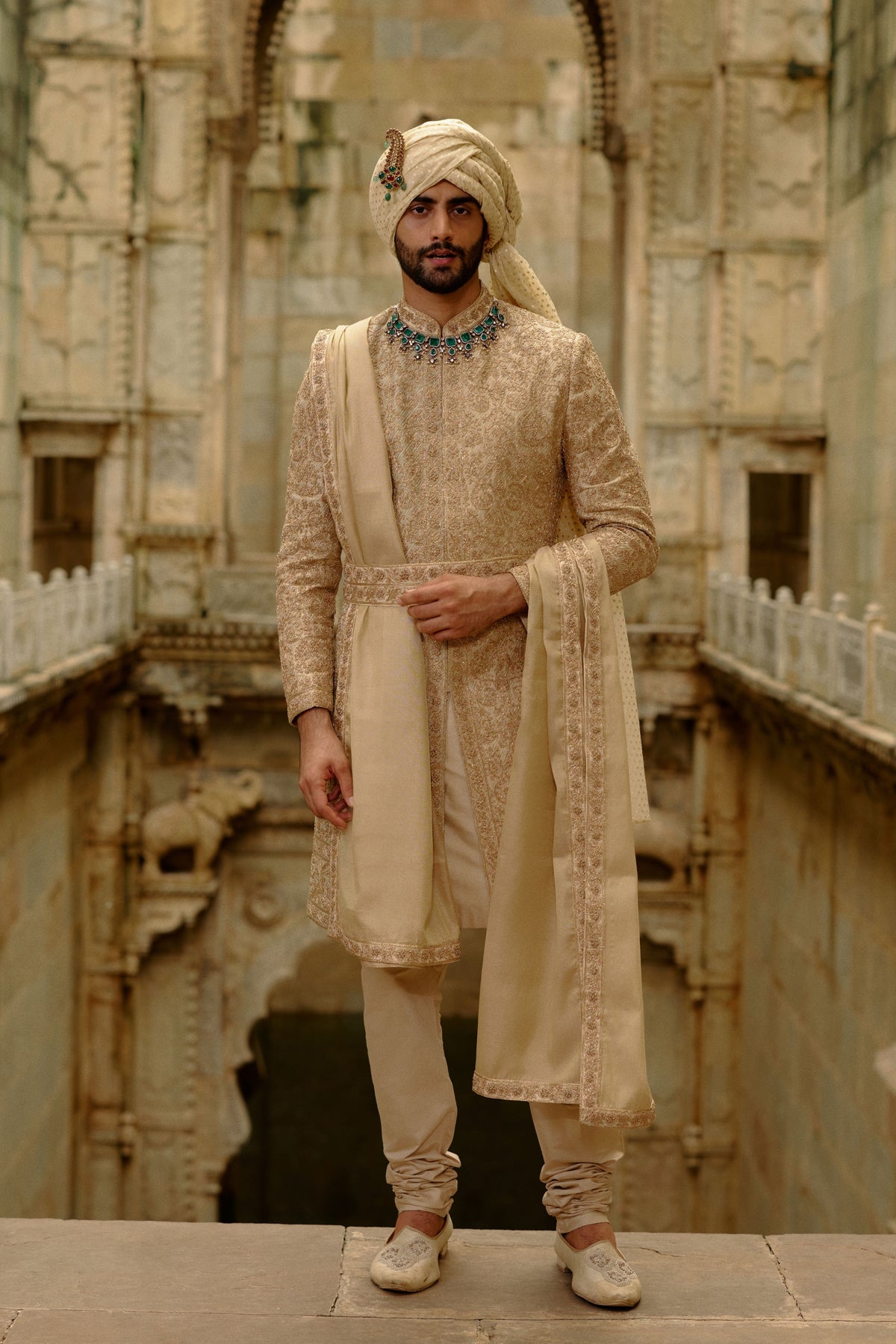 Banarasi Sherwani Set