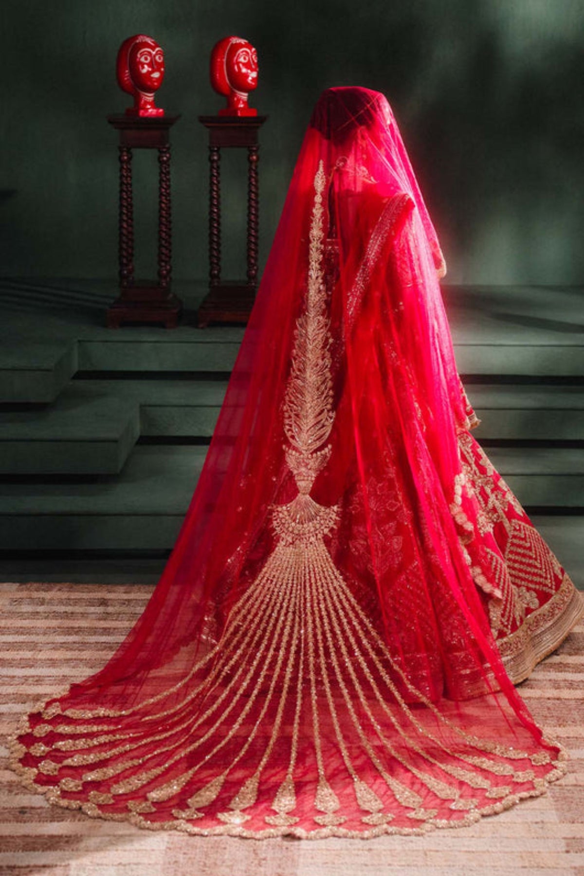 The Aalu Bukhara Silk Lehenga Set