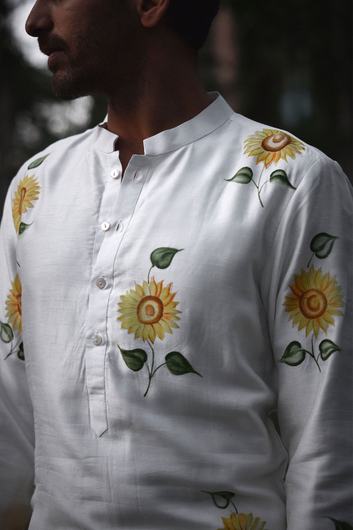 Alwar Hand Painted Kurta Set
