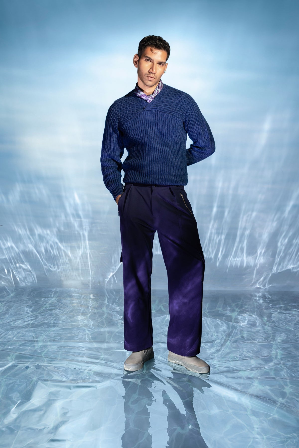 Zipper Straight Pant