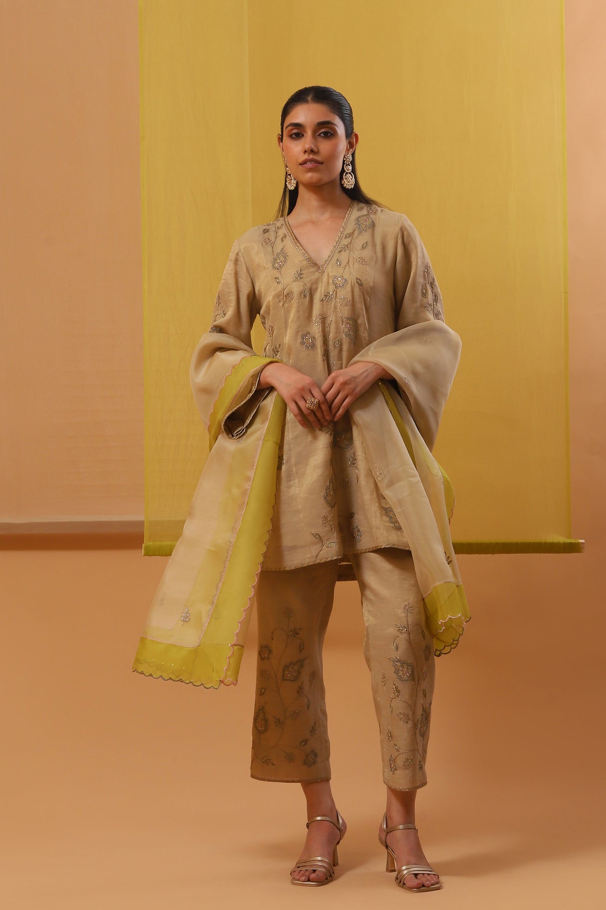 Riba Short Kurta Set