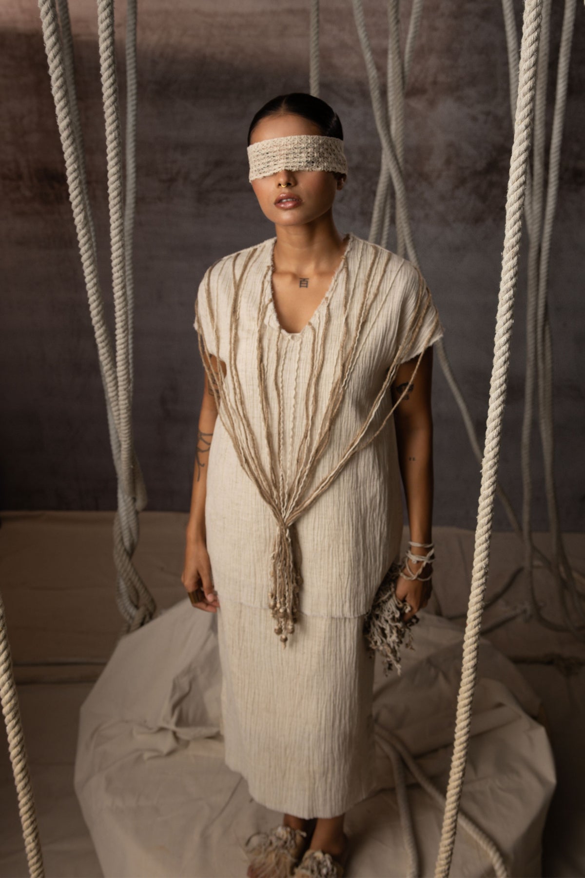 Ivory Crushed Top