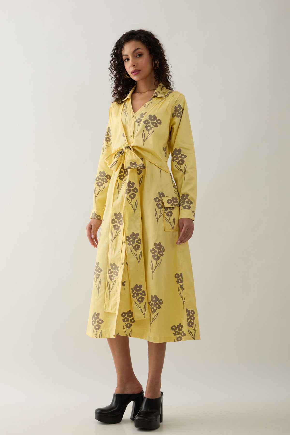 Lemon Kelly Dress