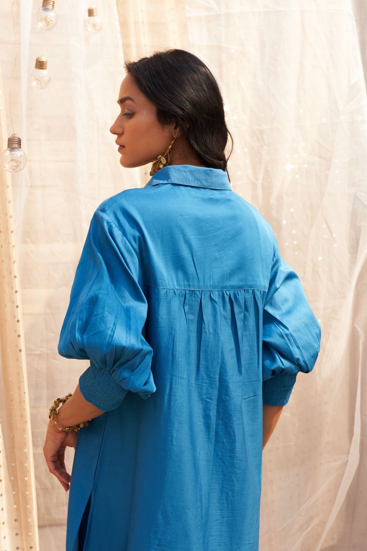 Reveria Leaf Printed Kurta Set