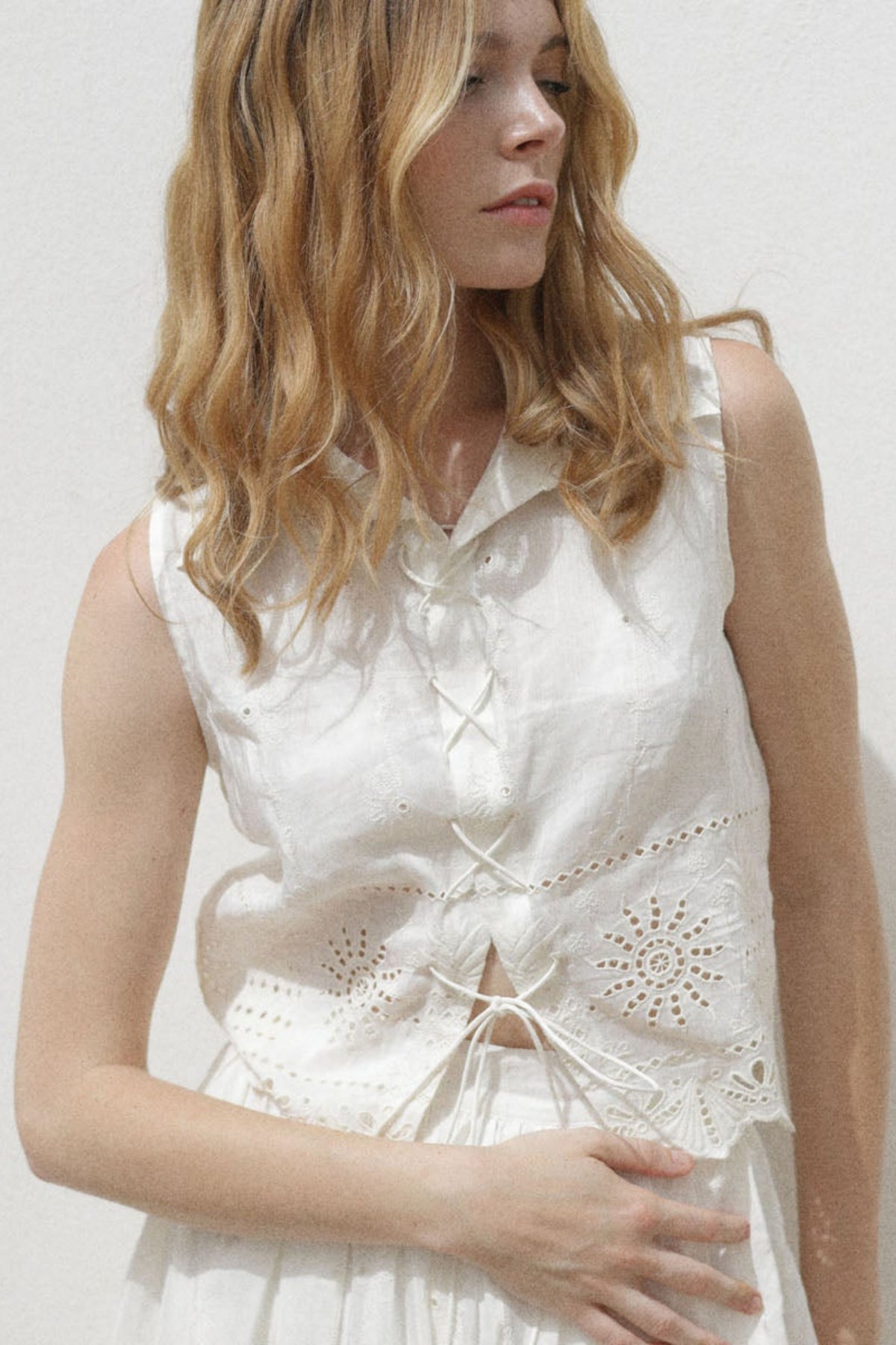 White Freya Skirt