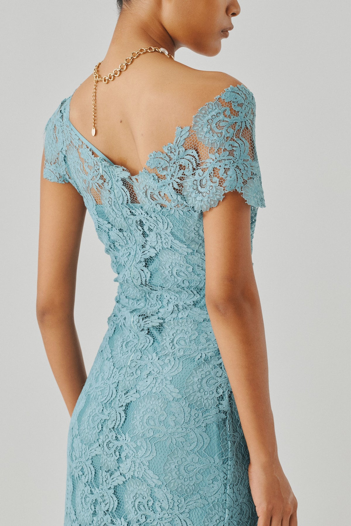 Arnaz Lace Gown