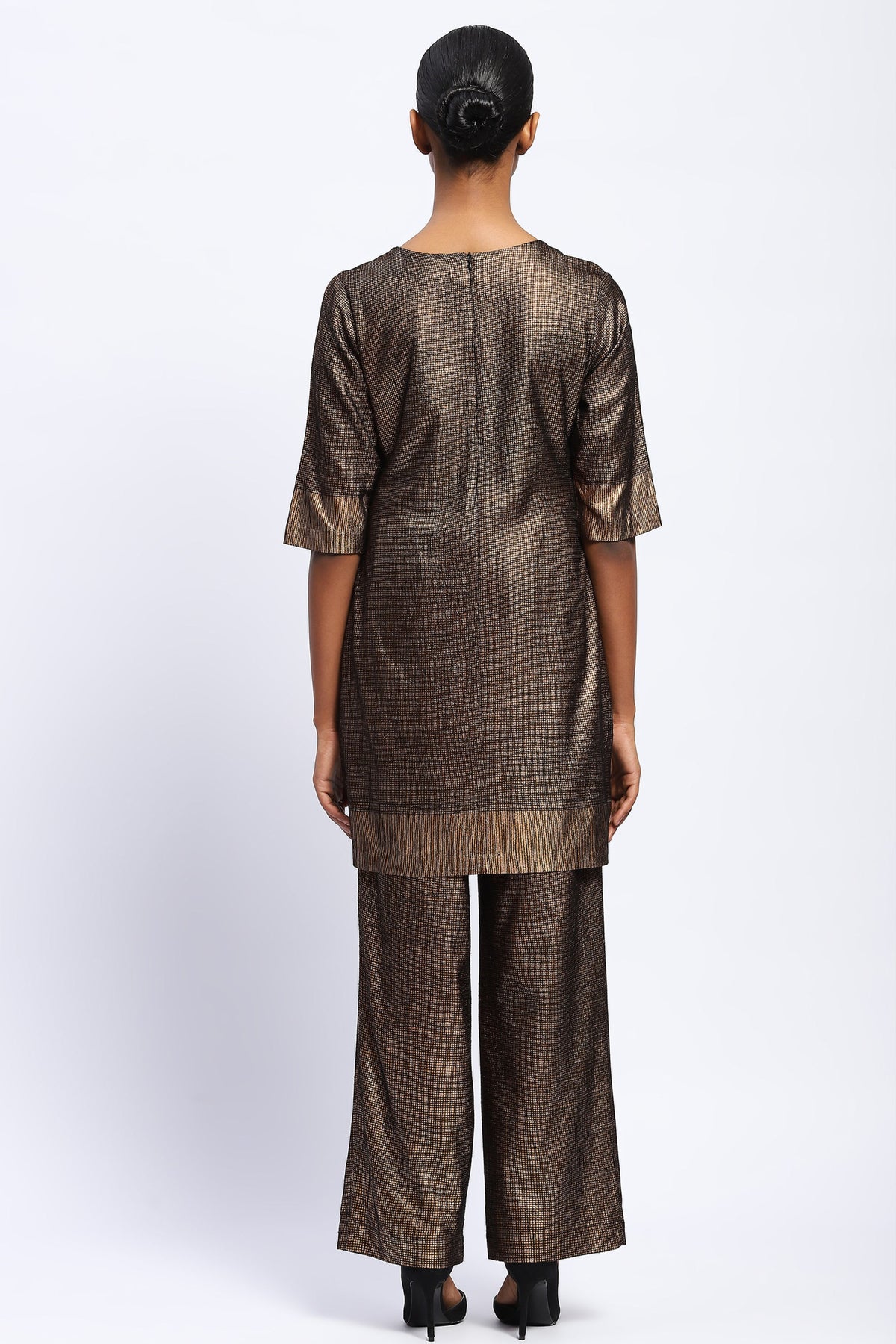 Foil Aari Dress