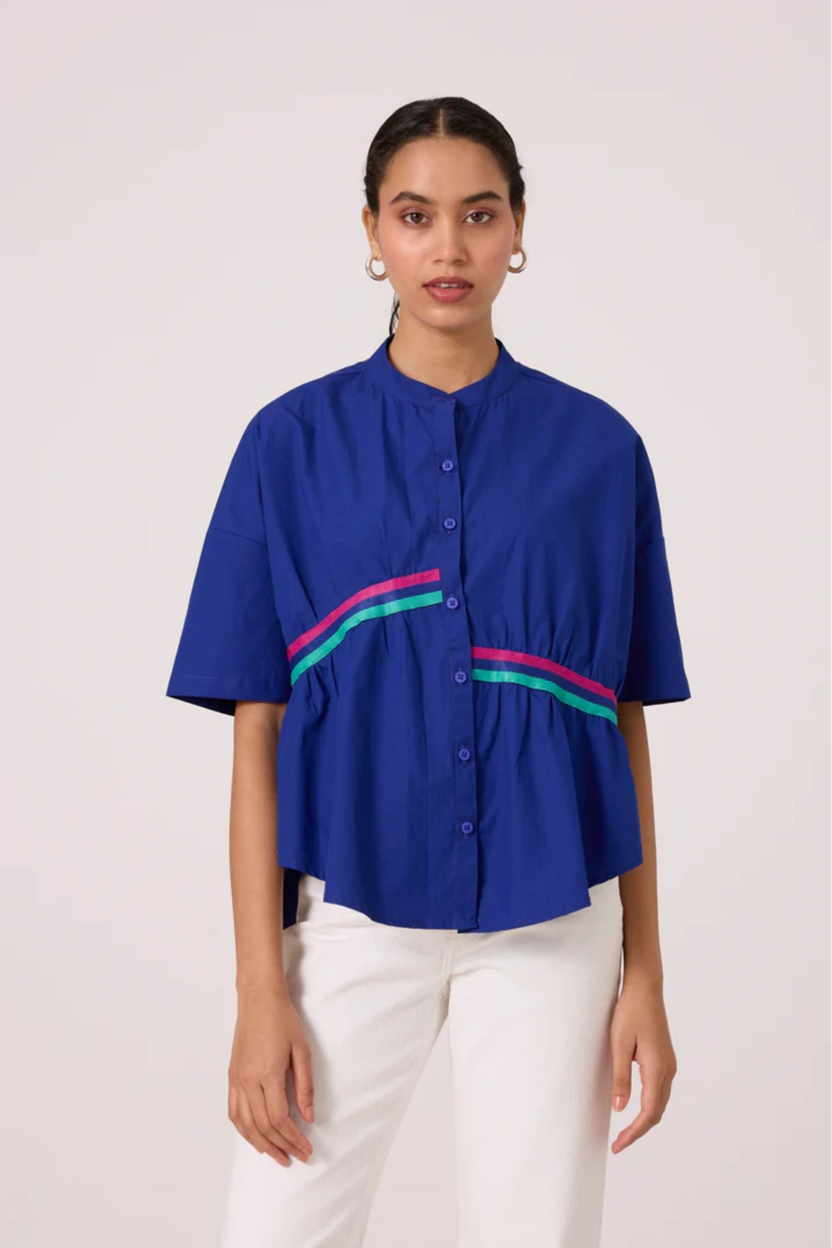 Zoe Cosmic Blue Shirt