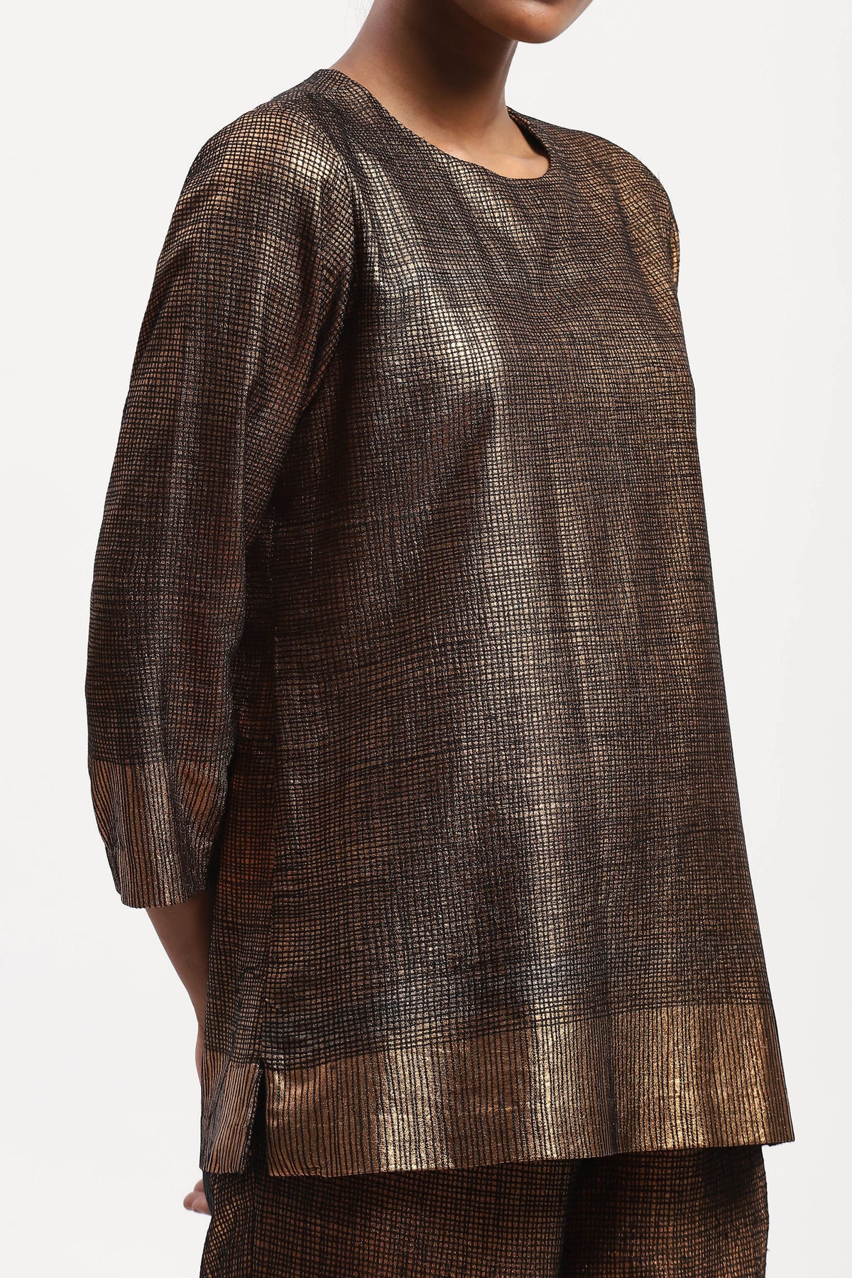 Foil Aari Top