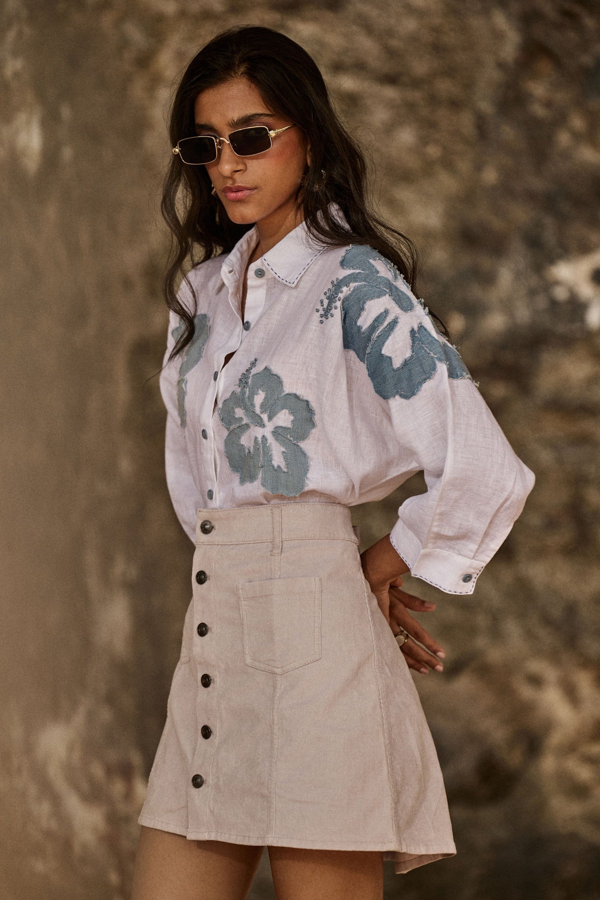 White Linen Shirt