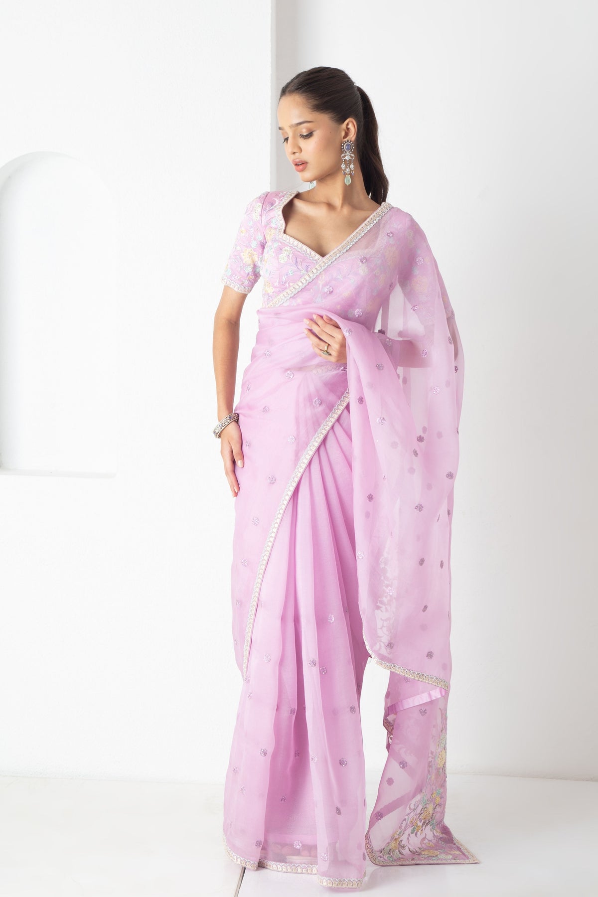Zoa Saree Set