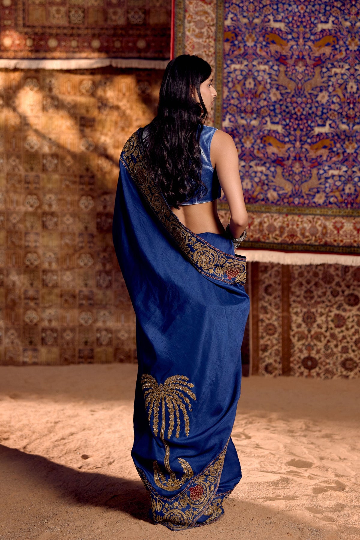 Zar Gulnaar Saree Set